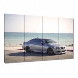 Obraz 120x80cm BMW na plaży