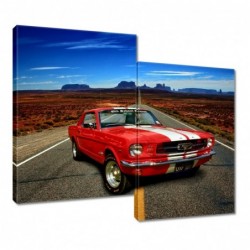 Obraz 80x70cm Ford Mustang...