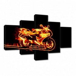 Obraz 100x70cm Ścigacz w...