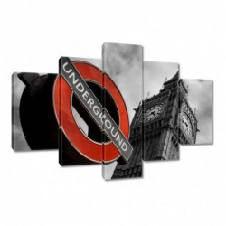 Obraz 150x105cm Znak London...