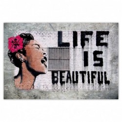 Plakat 93x62cm Life is...