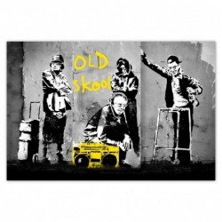 Plakat 93x62cm Banksy Old...