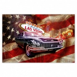 Plakat 93x62cm Las Vegas