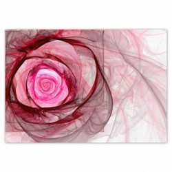 Plakat 100x70 Różowa róża...