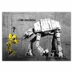 Plakat 70x50cm Banksy I am...