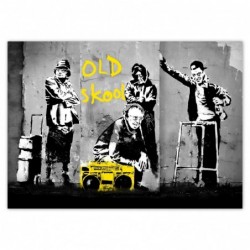 Plakat 70x50cm Banksy Old...