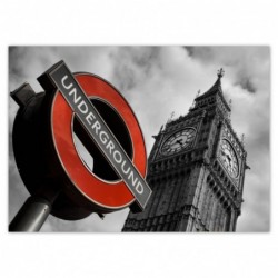 Plakat 70x50cm Znak London...