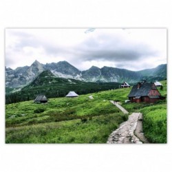 Plakat 70x50cm Tatry Hala...