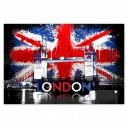 Plakat 120x80cm London City...