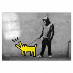 Naklejka 100x70cm Banksy...