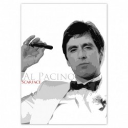 Naklejka 50x70cm Al Pacino...