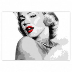 Naklejka 70x50cm Marilyn...
