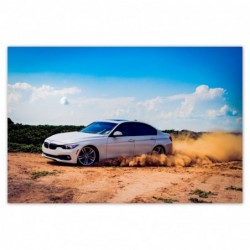 Plakat 93x62cm Drift BMW