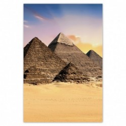 Plakat 62x93cm Piramidy...