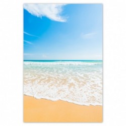 Plakat 62x93cm Plaża aż miło