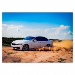 Plakat 70x50cm Drift BMW