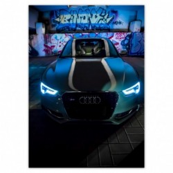 Plakat 50x70cm Audi