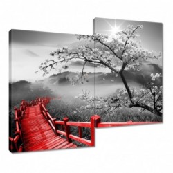 Obraz 80x70cm Kwitnąca...