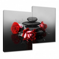 Obraz 80x70cm Czerwone róże...