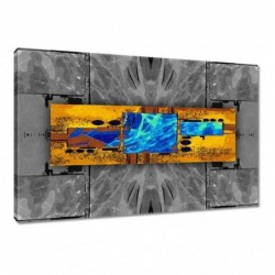 Obraz 60x40cm Niebieskie...