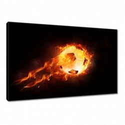 Obraz 60x40cm Piłka nożna w...