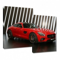 Obraz 80x70cm Czerwony...