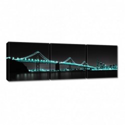 Obraz 150x50cm Turkusowe...