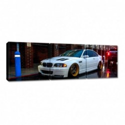 Obraz 150x50cm BMW opony...