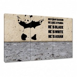 Obraz 120x80cm Banksy Panda