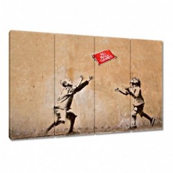 Obraz 120x80cm Banksy No...