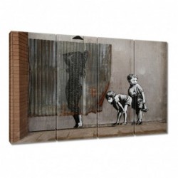 Obraz 120x80cm Banksy...