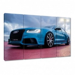 Obraz 120x80cm Niebieskie Audi