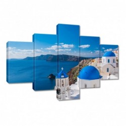 Obraz 100x70cm Santorini