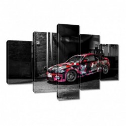 Obraz 150x105cm Czerwone BMW