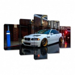 Obraz 150x105cm BMW opony...