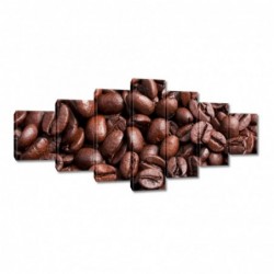 Obraz 210x100cm Ziarna kawy