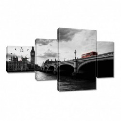 Zegar 130x80cm Big Ben Most...