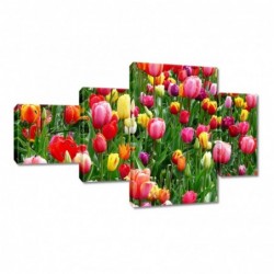 Zegar 130x80cm Kolorowe...