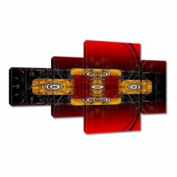 Zegar 130x80cm Kolista...