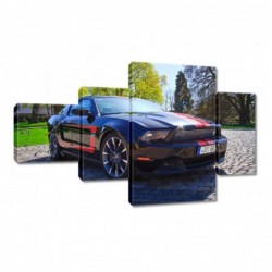 Zegar 130x80cm Ford Mustang...