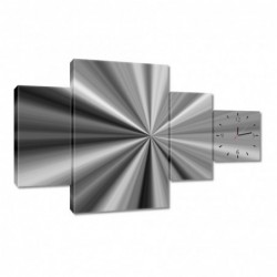 Zegar 130x80cm Xetmix Szara...