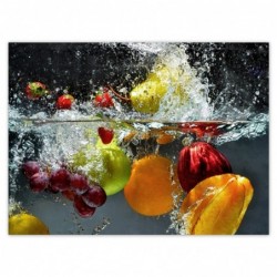 Plakat 135x100cm Owoce...