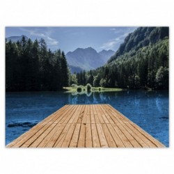 Plakat 135x100cm Drewniany...