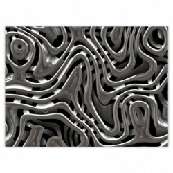 Plakat 135x100cm Żywe srebro