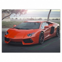 Plakat 135x100cm Sportowe auto