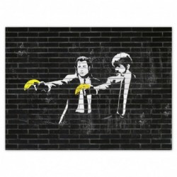 Plakat 135x100cm Banan fiction