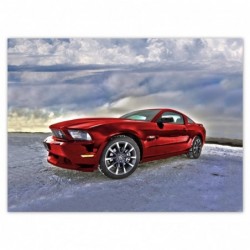 Plakat 135x100cm Czerwony...