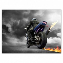 Plakat 135x100cm Niebieski...