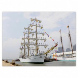 Plakat 135x100cm Żaglowiec