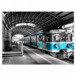 Plakat 135x100cm Turkusowy...